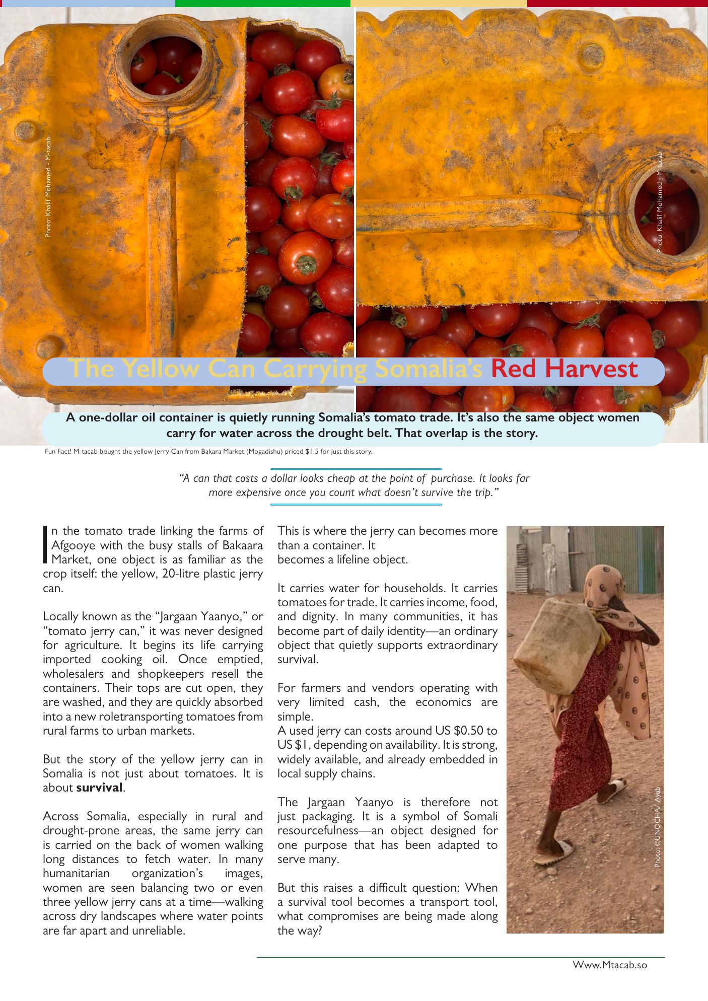 Suuq Bulletin Issue 01, page 7