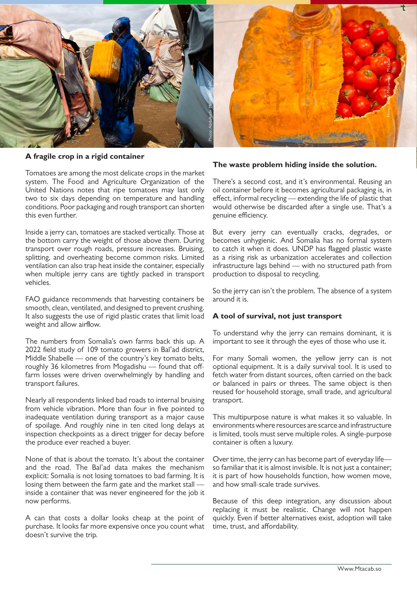 Suuq Bulletin Issue 01, page 8
