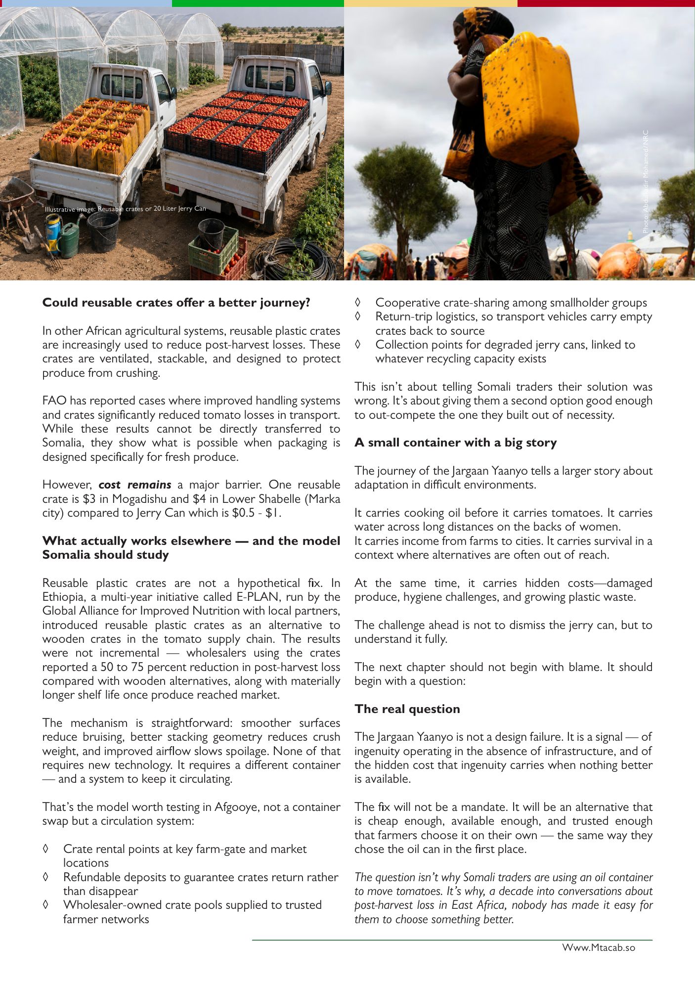 Suuq Bulletin Issue 01, page 9