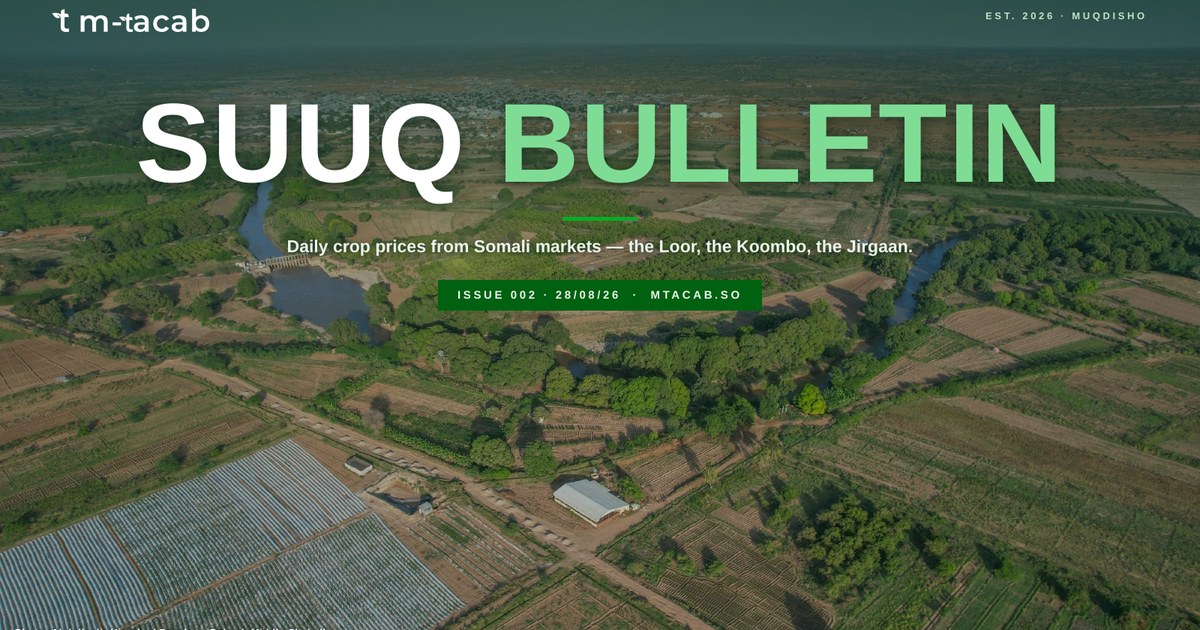Issue 02 — M-Tacab Suuq Bulletin