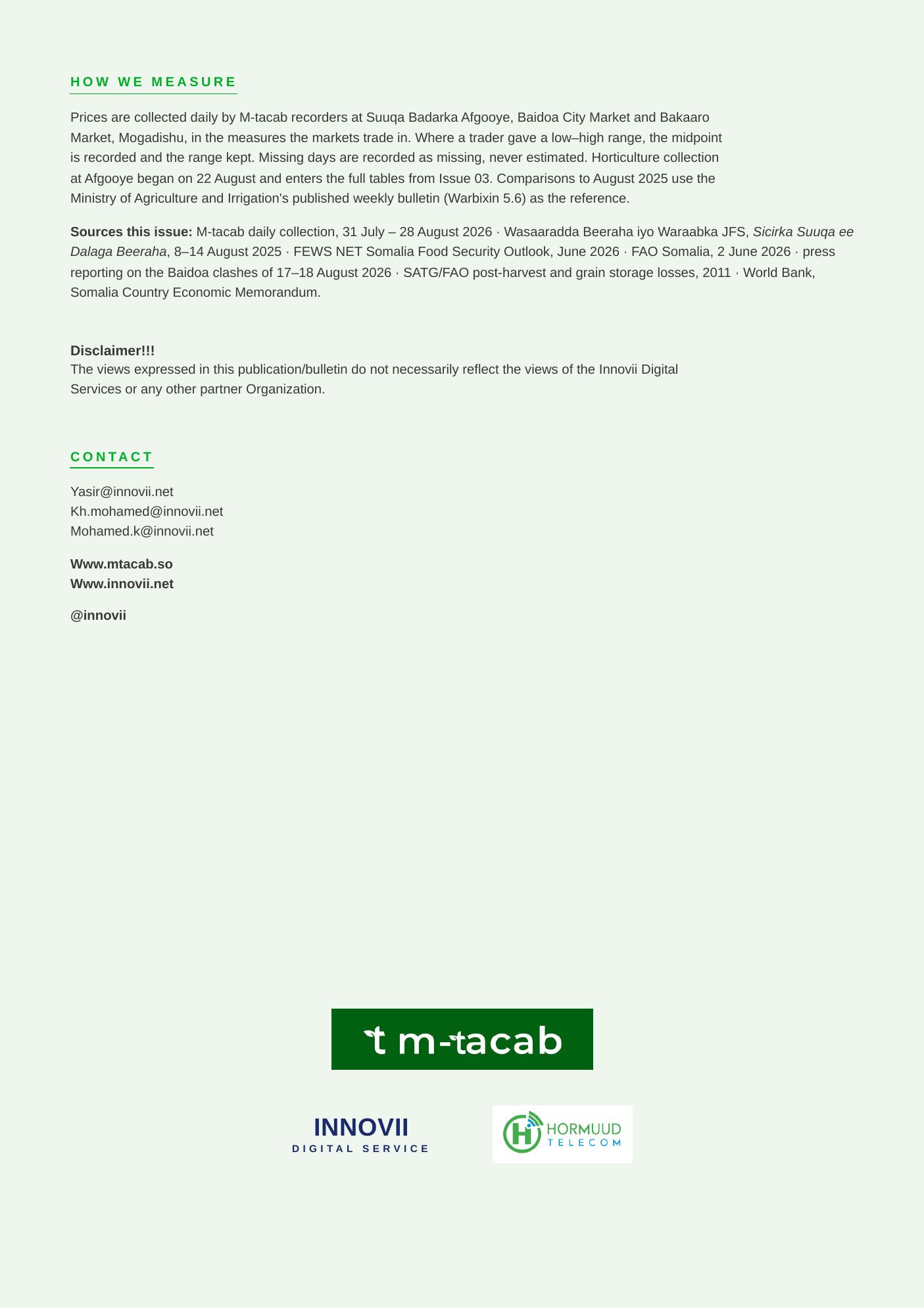 Suuq Bulletin Issue 02, page 10