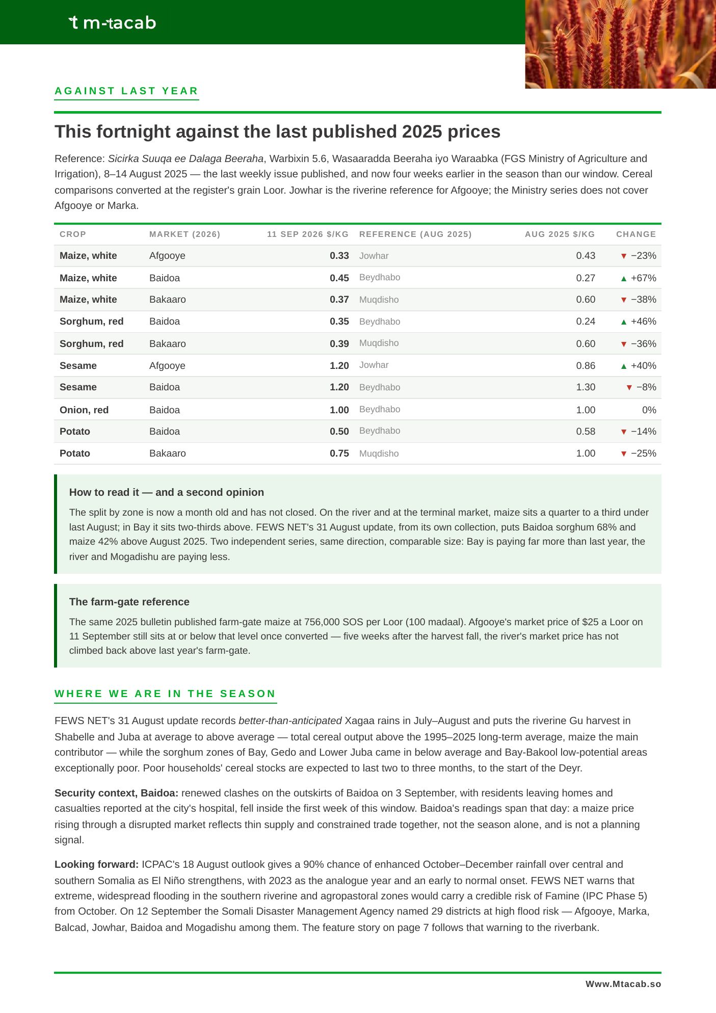 Suuq Bulletin Issue 03, page 5